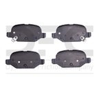Dynamite Friction 1600-1569-00 Disc Brake Pad Set - Rear - view 2