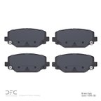 Dynamite Friction 1600-1596-00 Disc Brake Pad Set - Rear - view 2
