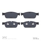 Dynamite Friction 1600-1636-10 Disc Brake Pad Set - Front - view 2
