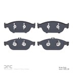 Dynamite Friction 1600-1652-00 Disc Brake Pad Set - Front - view 2