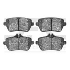 Dynamite Friction 1600-1689-00 Disc Brake Pad Set - Rear - view 1