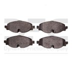Dynamite Friction 1600-1760-00 Disc Brake Pad Set - Front - view 1