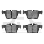 Dynamite Friction 1600-1795-00 Disc Brake Pad Set - Rear - view 1
