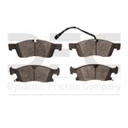 Dynamite Friction 1600-1904-20 Disc Brake Pad Set - Front - view 1