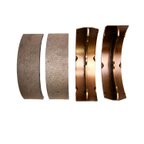 Dynamite Friction 1901-0668-00 Drum Brake Shoe Set - Rear - view 2