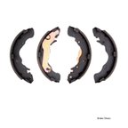 Dynamite Friction 1901-0934-10 Drum Brake Shoe - Rear - view 1