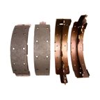 Dynamite Friction 1903-0446-00 Drum Brake Shoe Set - Rear - view 2