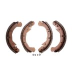 Dynamite Friction 1903-0564-00 Drum Brake Shoe Set - Rear - view 1