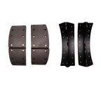 Dynamic Friction 1903-0617-00 Drum Brake Shoe Set - Front - view 2