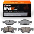 R1 Concepts 2214-1498-00 Disc Brake Pad Set - Rear - view 4