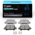 R1 Concepts 2310-0828-00 Disc Brake Pad Set - Rear - view 4