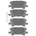R1 Concepts 2310-0996-00 Disc Brake Pad Set - Rear - view 3