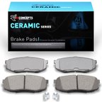 R1 Concepts 2310-1304-00 Disc Brake Pad Set - Rear - view 4