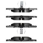 R1 Concepts 2310-1613-00 Disc Brake Pad Set - Rear - view 2