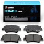 R1 Concepts 2310-1813-00 Disc Brake Pad Set - Rear - view 4
