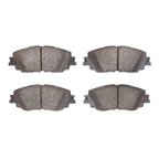 R1 Concepts 2310-2076-00 Disc Brake Pad Set - Front - view 1