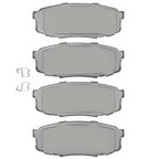 R1 Concepts 2400-1304-00 Disc Brake Pad Set - Rear - view 3
