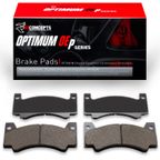 R1 Concepts 2551-0085-00 Disc Brake Pad Set - Front - view 2