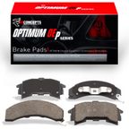 R1 Concepts 2551-0262-00 Disc Brake Pad Set - Rear - view 2