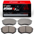 R1 Concepts 2551-0433-00 Disc Brake Pad Set - Front - view 4