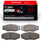 R1 Concepts 2551-0604-00 Disc Brake Pad Set - Front - view 2