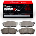 R1 Concepts 2551-0653-00 Disc Brake Pad Set - Front - view 2
