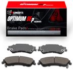R1 Concepts 2551-0729-00 Disc Brake Pad Set - Rear - view 3