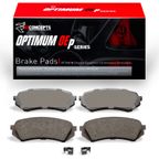 R1 Concepts 2551-0773-00 Disc Brake Pad Set - Rear - view 2