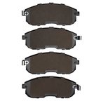 R1 Concepts 2551-0815-00 Disc Brake Pad Set - Front - view 3