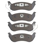 R1 Concepts 2551-0932-00 Disc Brake Pad Set - Rear - view 3