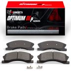 R1 Concepts 2551-0945-00 Disc Brake Pad Set - Front - view 2