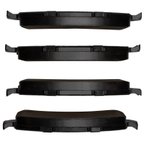 R1 Concepts 2551-0974-10 Disc Brake Pad Set - Rear - view 2