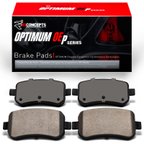 R1 Concepts 2551-1021-00 Disc Brake Pad Set - Rear - view 4