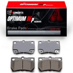 R1 Concepts 2551-1113-00 Disc Brake Pad Set - Rear - view 4