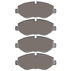 R1 Concepts 2551-1316-00 Disc Brake Pad Set - Front - view 3