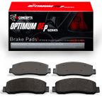 R1 Concepts 2551-1333-00 Disc Brake Pad Set - Front - view 2