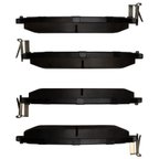 R1 Concepts 2551-1539-00 Disc Brake Pad Set - Front - view 2