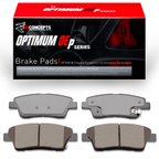 R1 Concepts 2551-1551-00 Disc Brake Pad Set - Rear - view 4