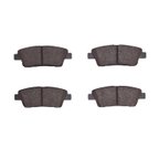R1 Concepts 2551-1551-00 Disc Brake Pad Set - Rear - view 1