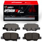 R1 Concepts 2551-1679-00 Disc Brake Pad Set - Rear - view 4