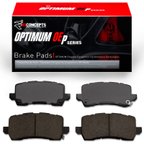 R1 Concepts 2551-1698-00 Disc Brake Pad Set - Rear - view 4