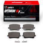 R1 Concepts 2551-1766-00 Disc Brake Pad Set - Rear - view 2