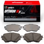 R1 Concepts 2551-1795-00 Disc Brake Pad Set - Rear - view 4
