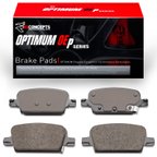 R1 Concepts 2551-1921-00 Disc Brake Pad Set - Rear - view 4