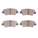 R1 Concepts 2551-2098-00 Disc Brake Pad Set - Rear - view 1