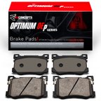 R1 Concepts 2551-2101-00 Disc Brake Pad Set - Front - view 4
