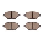 R1 Concepts 2551-2168-00 Disc Brake Pad Set - Rear - view 1