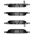 R1 Concepts 2551-2202-00 Disc Brake Pad Set - Rear - view 2