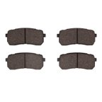 R1 Concepts 2551-2309-00 Disc Brake Pad Set - Rear - view 1