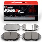 R1 Concepts 2551-2390-00 Disc Brake Pad Set - Front - view 2
